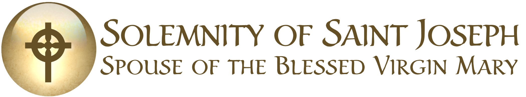 Clipart, Heading, Solemnity of St Joseph, Spouse of the Blessed Virgin Mary