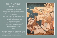 Saint Michael, Archangel, defend us in battle, Horz