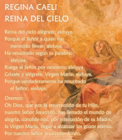 Prayer, Regina Caeli, Queen of Heaven, Spanish