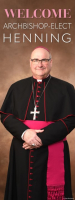 Bulletin Cover, BC_BostonArchbishop-elect_HenningJ1VertEN, Welcome Archbishop-elect Henning, English