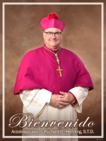 Bulletin Cover, BC_BostonArchbishop-elect_HenningJ2FullZoomES, Welcome Archbishop-elect Henning, Spanish