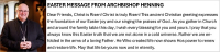 Clipart, Boston Archdiocese, Archbishop Henning message for Easter, English, full page width